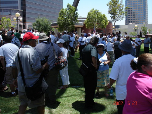 March in Phoenix, Arizona USA
